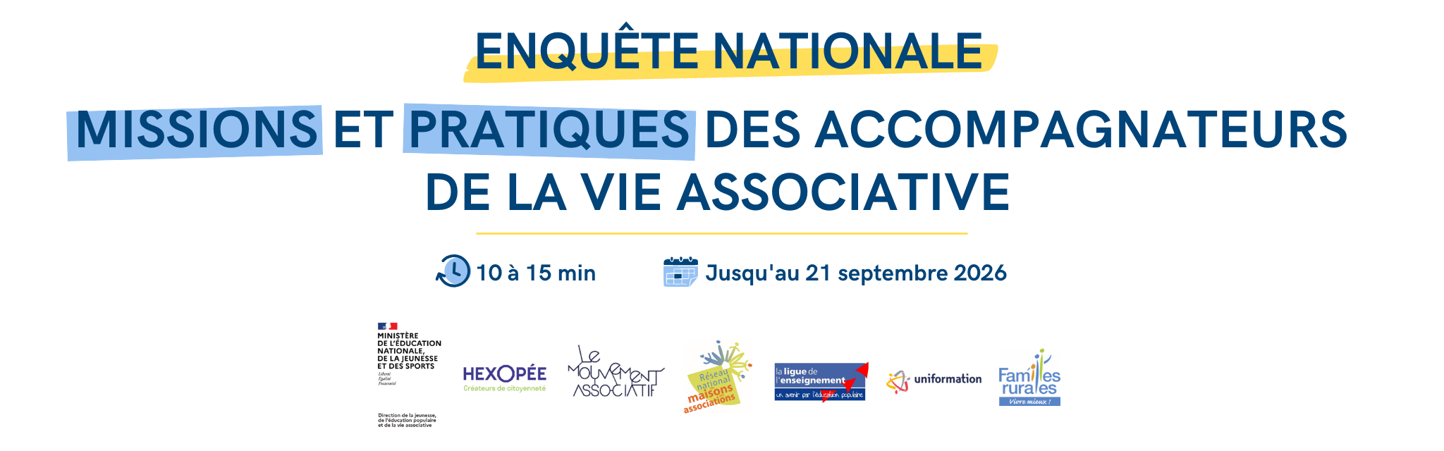 Enquête métier missions et pratiques des accompagnement de la vie associative
